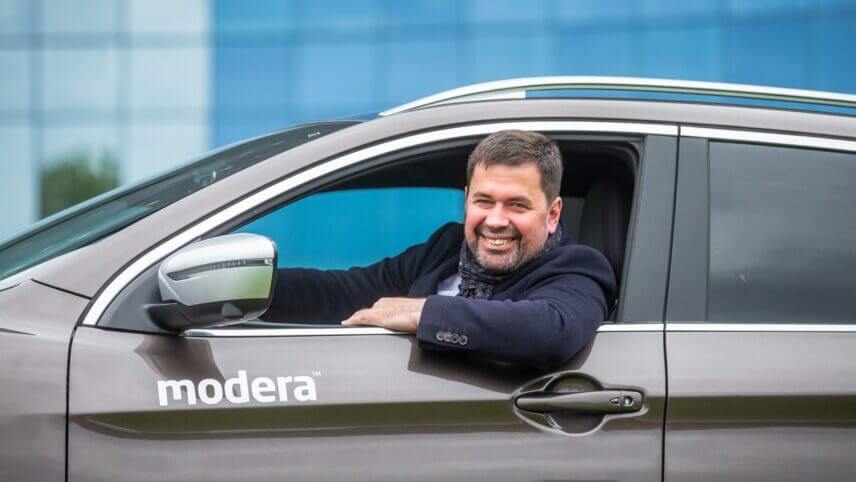 Modera juht Raido Toonekurg. Foto: Raul Mee